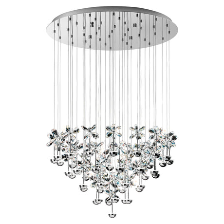 Eglo Lighting PIANOPOLI 1 pendant light refined glass crystals