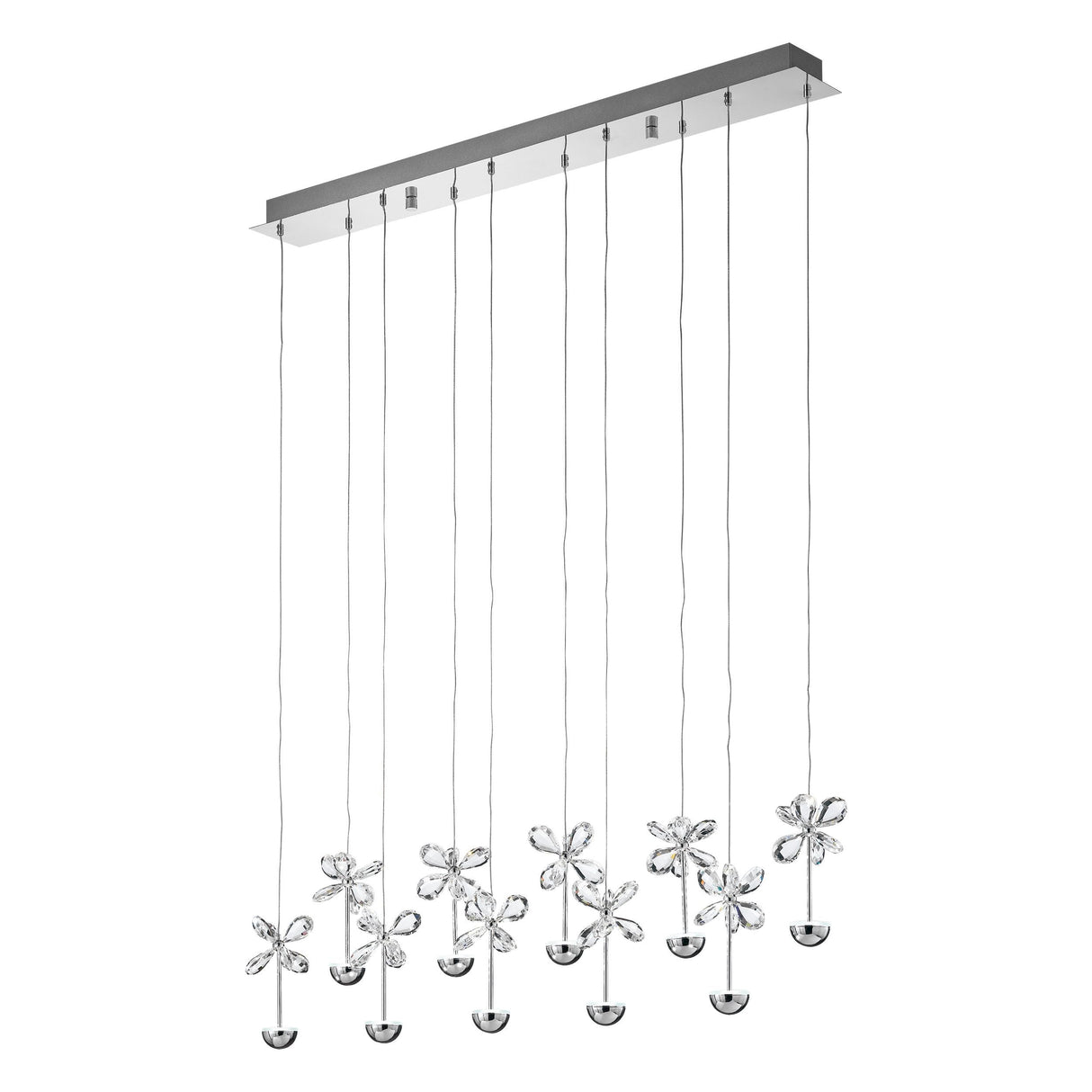 Eglo Lighting PIANOPOLI 1 pendant light refined glass crystals
