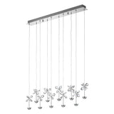 Eglo Lighting PIANOPOLI 1 pendant light refined glass crystals