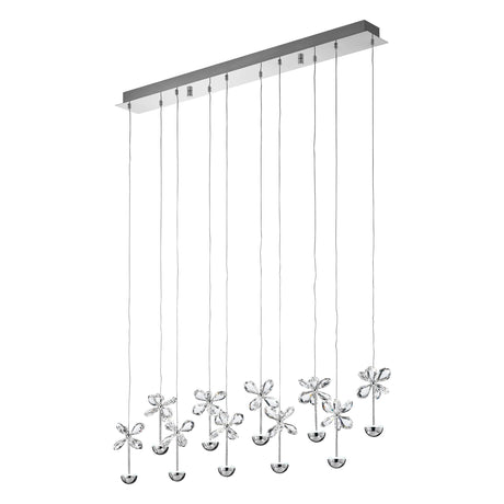 Eglo Lighting PIANOPOLI 1 pendant light refined glass crystals