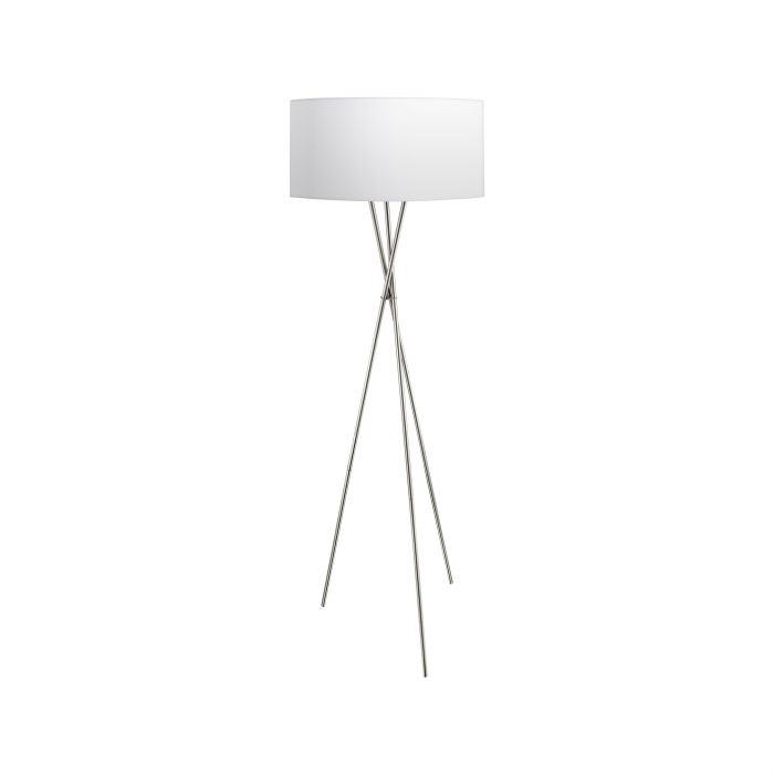 Eglo Lighting Fondachelli 28W E27 Satin Nickel/White