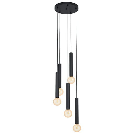 Eglo Lighting CORTENOVA pendant light LED vintage filament globes