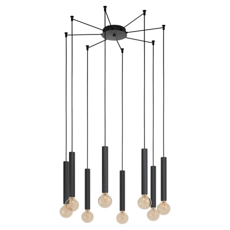 Eglo Lighting CORTENOVA pendant light LED vintage filament globes