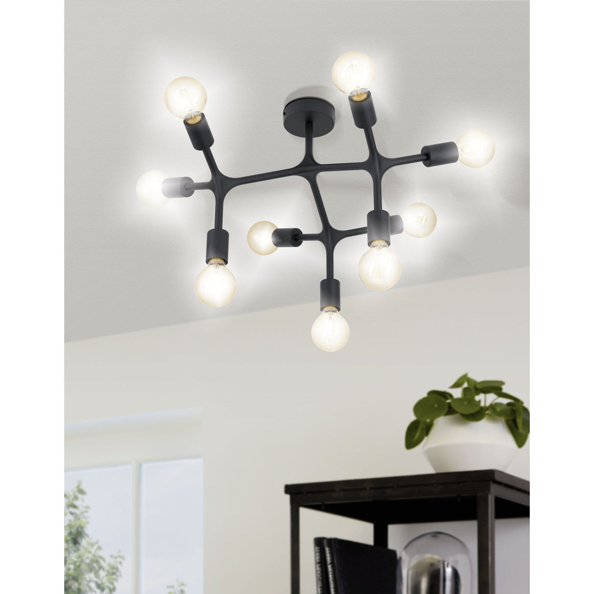 Eglo Lighting Bocadella 1 9X60W E27 Ceiling Light