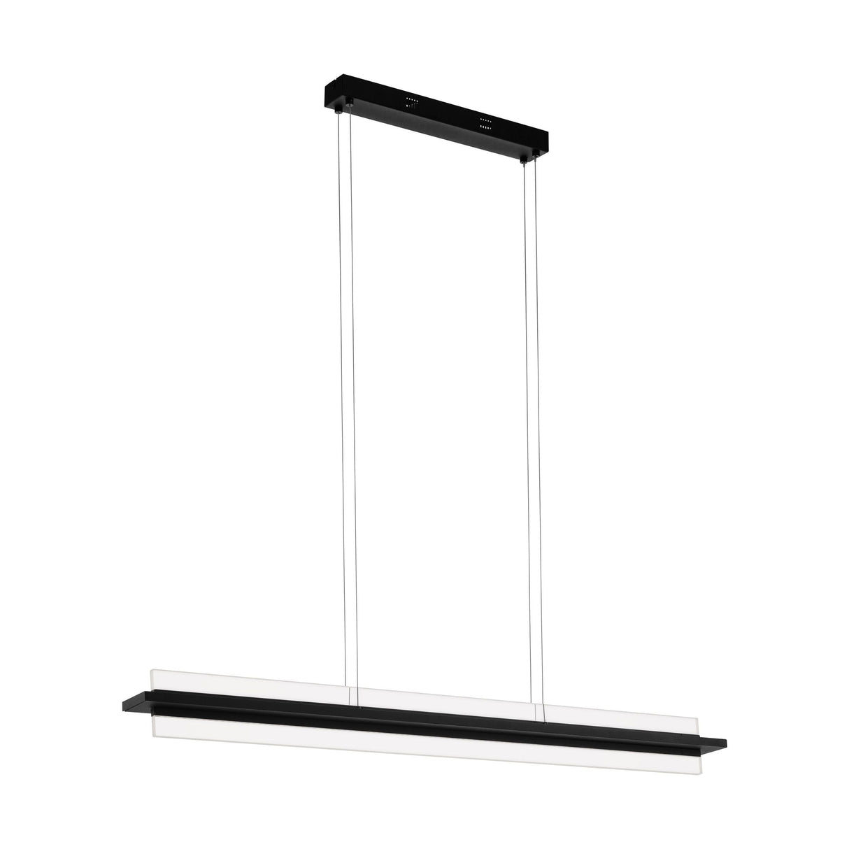 Eglo Lighting SPADAFORA pendant light black powder-coated aluminium