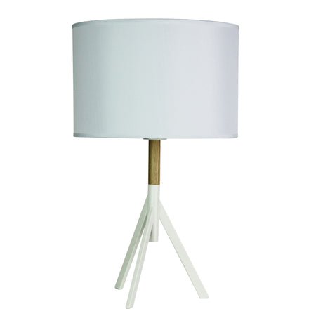 Oriel Lighting MICKY Retro Metal Table Lamp with Shade