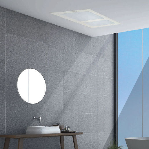 Martec Aspire Bathroom Heater & Exhaust Fan with Tricolour 20W LED Light