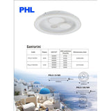 PHL Santorini Round Modern Luxury LED Ceiling Light