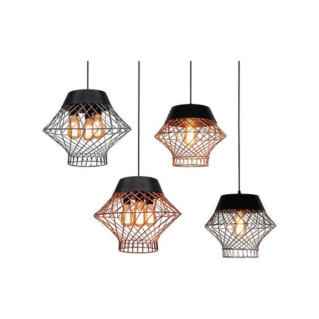 V&M BALI Wire Metal Small 1 Light Pendant