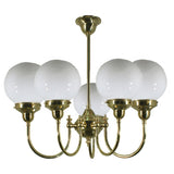 Lighting Inspiration Luke 5Lt Pendant Brass