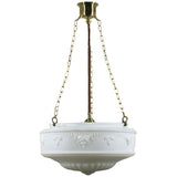 Lighting Inspiration Senator Opal Matt 3 Chain Susp Brass