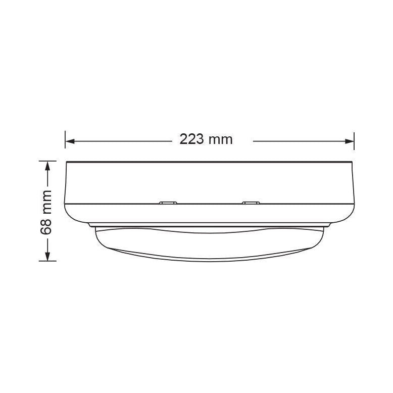 SAL BUNKER 15 OVAL SL7271TC 15W