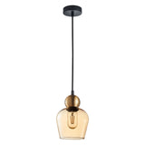 CLA CHAMPAN Interior Single Glass Ellipse Pendant