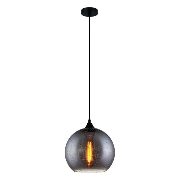 CLA Chuva Smoke Black Glass with Rain Drop Effect Pendant Lights