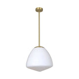 CLA CIOTOLA Interior Tipped Dome Frosted Glass Pendant Lights