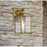 Telbix Coby 15 Solid Brass Exterior Wall Light