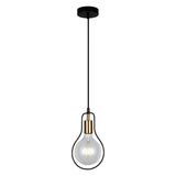 CLA CONTOUR Interior Black Wire Pendant Lights