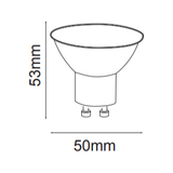 3A Lighting GU10 LED Globe 8W