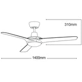 Martec Cruise 56″ Ceiling Fan