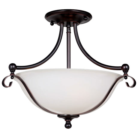 Lighting Inspiration Dallas Semiflush  2Lts