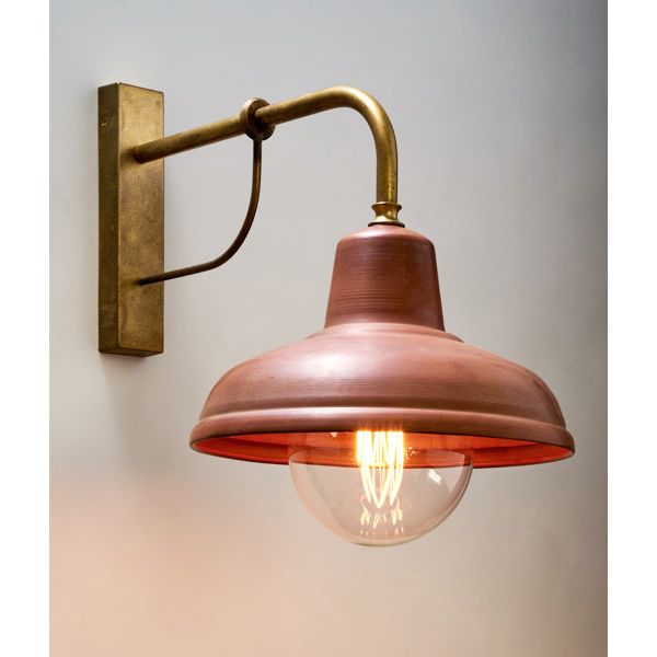 CLA Deksel Aged Copper Interior wall lights