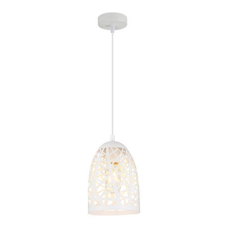 CLA ESCAMA Interior Iron Cage Ellipse Pendant Lights