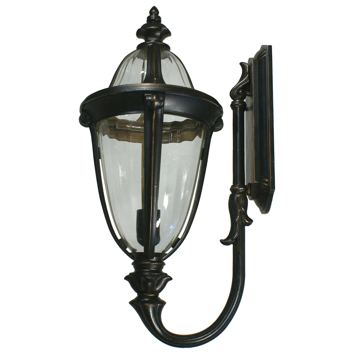 Lighting Inspiration Mayfair Ext, Wall Bracket Antique Bronze