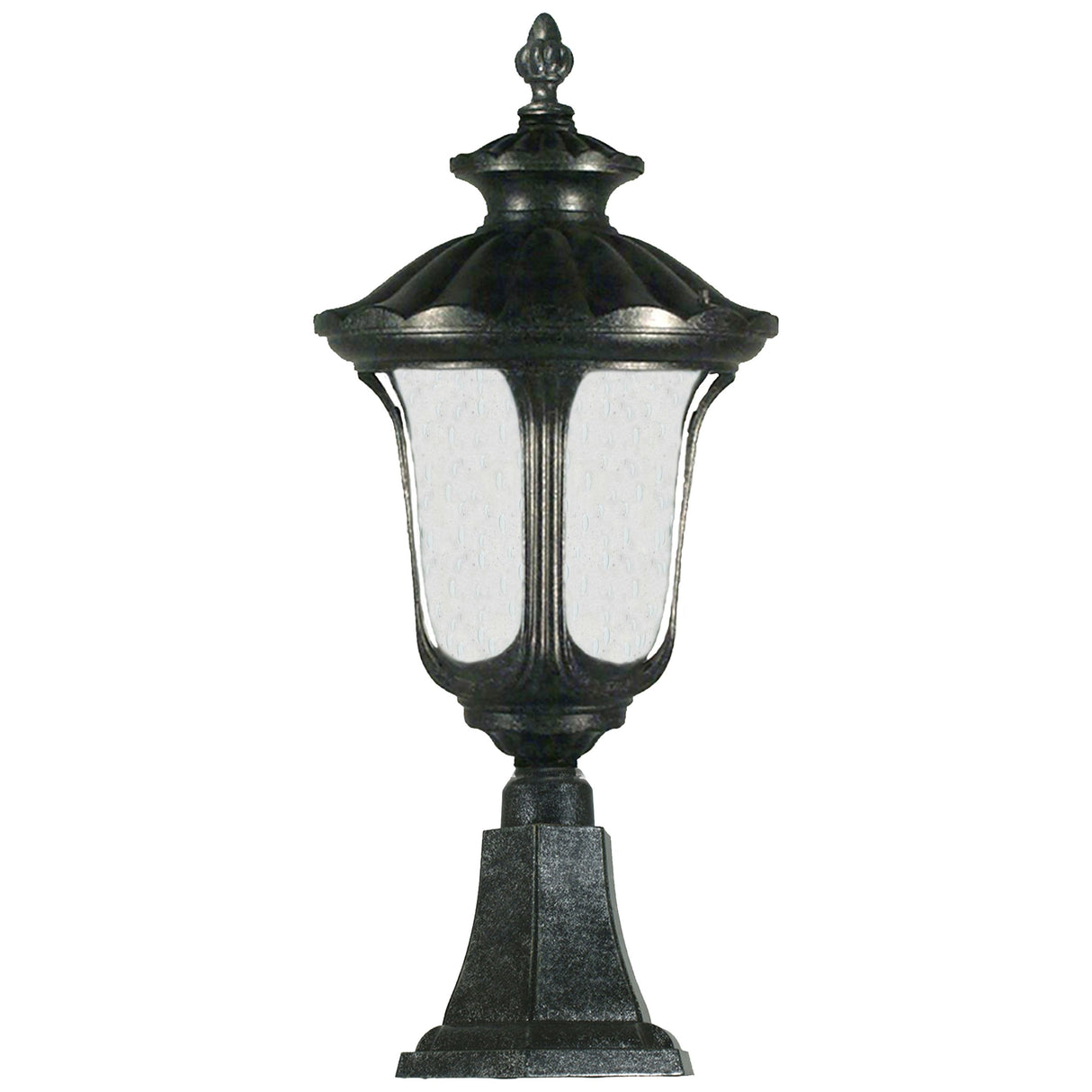 Lighting Inspiration Waterford Pillar Mount Antique Black