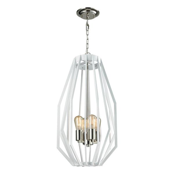 CLA Gamba Wide/Narrow Angluar Cage Pendant Light