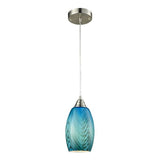 CLA Glaze Ellipse Hand Blown Glass pendant lights