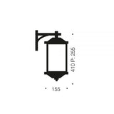 Telbix Havard Exterior Wall Light