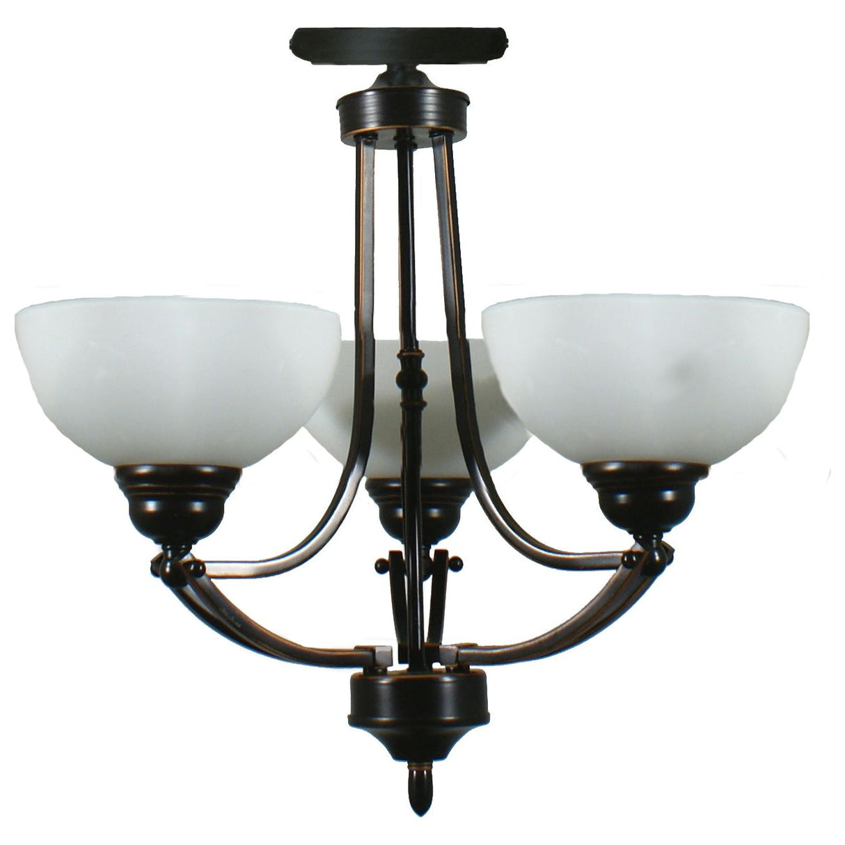 Lighting Inspiration Houston 3Lt Flush