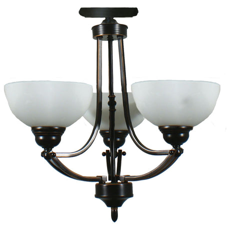 Lighting Inspiration Houston 3Lt Flush