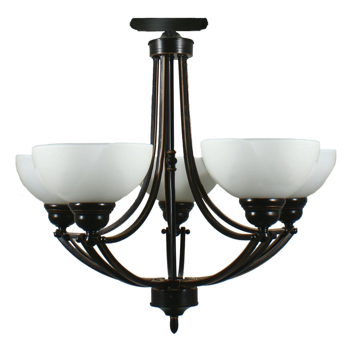 Lighting Inspiration Houston 5Lt Flush