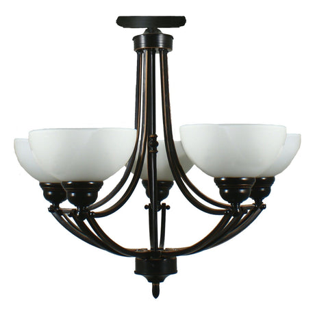 Lighting Inspiration Houston 5Lt Flush