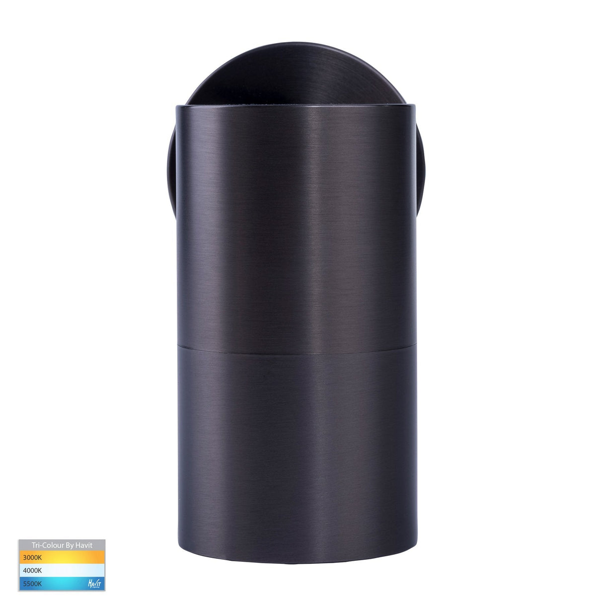 Havit HV1175T HV1177T Tivah Solid Brass Graphite Coloured TRI Colour Fixed Down Wall Pillar Lights