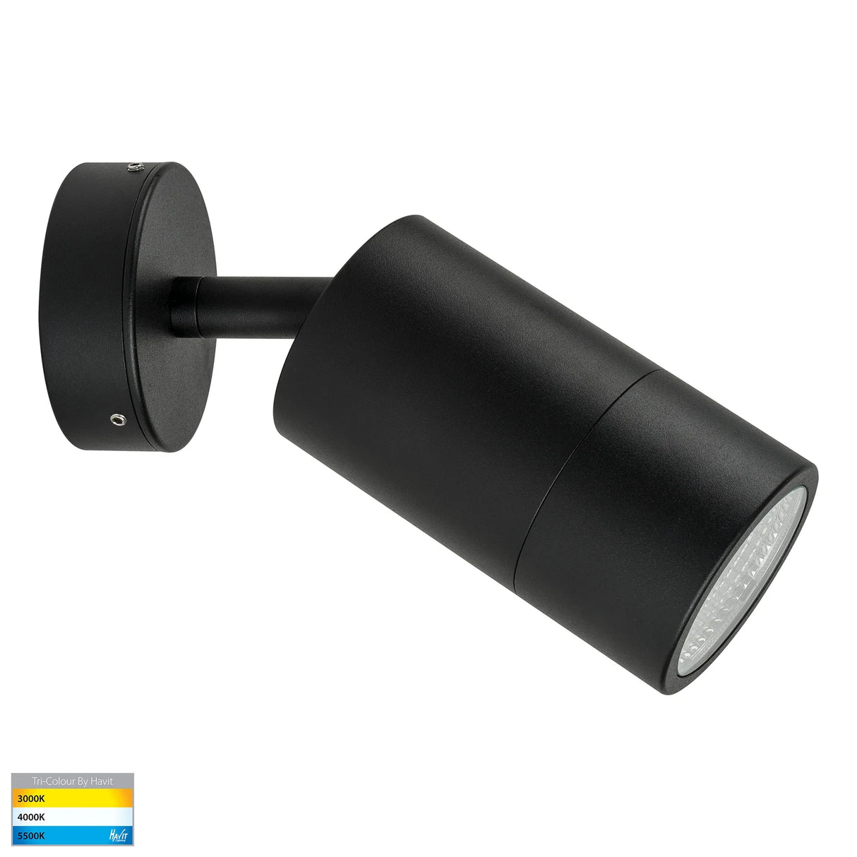 Havit HV1228T Maxi Tivah Aluminium Black TRI Colour Single Adjustable Wall Pillar Lights
