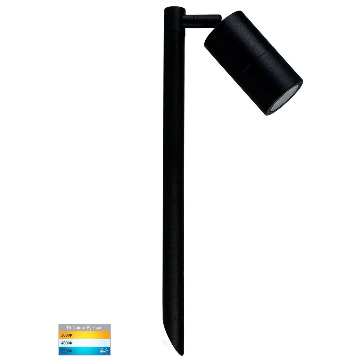Havit HV1407T-BLK Tivah Aluminium Black 5w LED Garden Spike Light