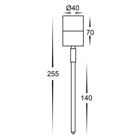 Havit HV1426NW-SS316 Mini Tivah 316 Stainless Steel 3W Spike
