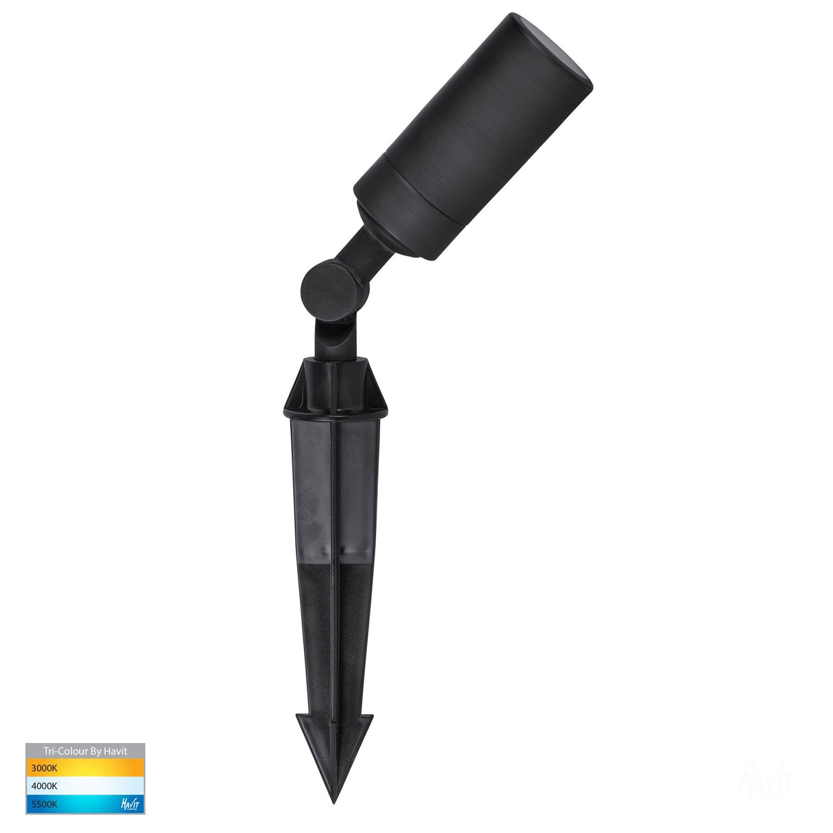 Havit HV1451T Laiton Antique Brass TRI Colour LED Garden Spike Light