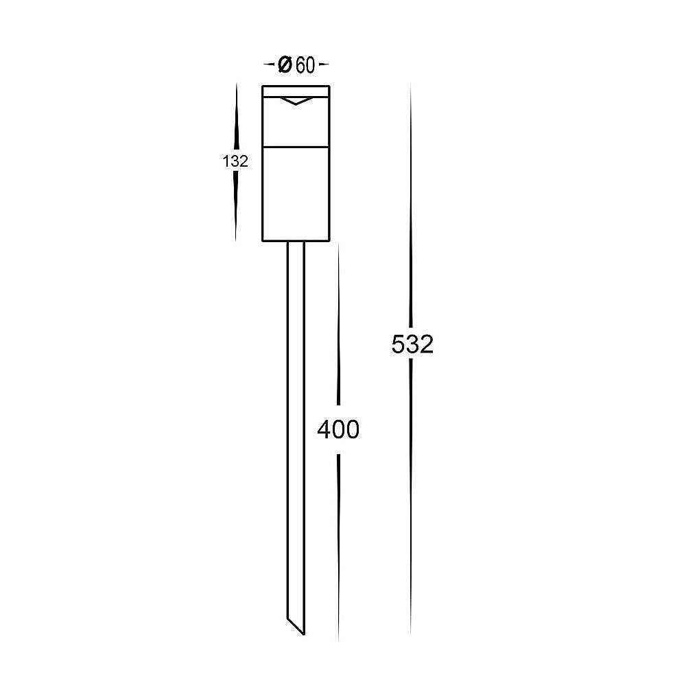 Havit HV1489T Highlite Led Garden Spike Light