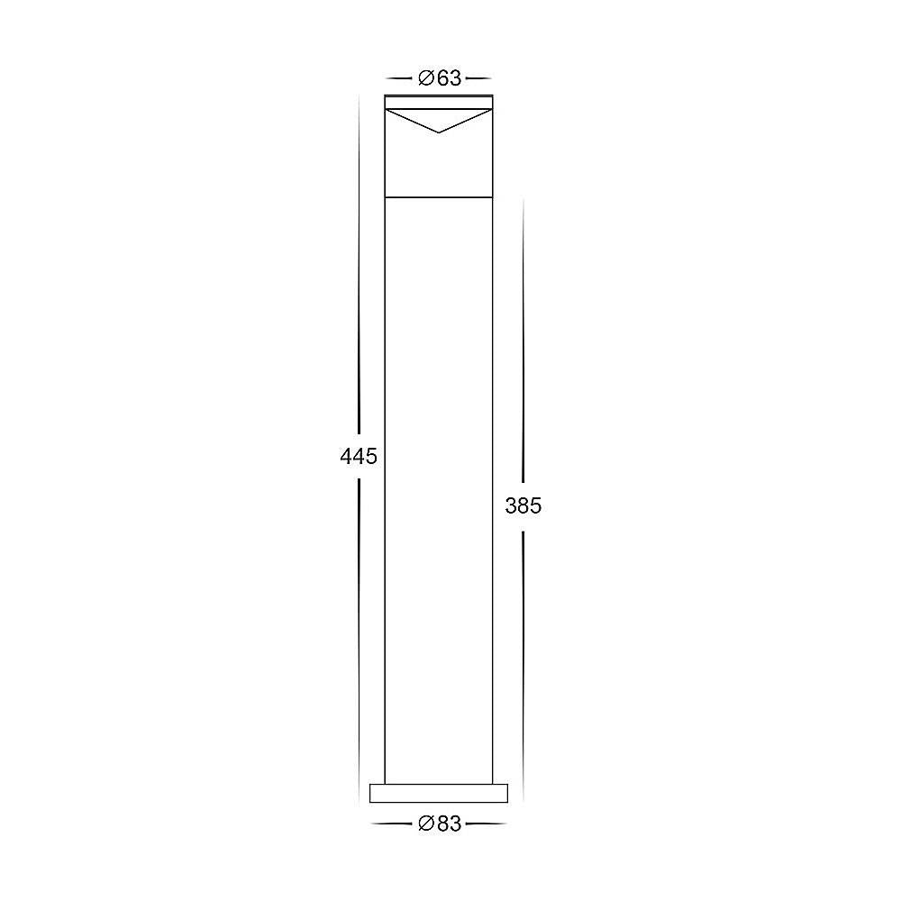 Havit HV1601T Highlite 240v TRI Colour LED Bollard Lights