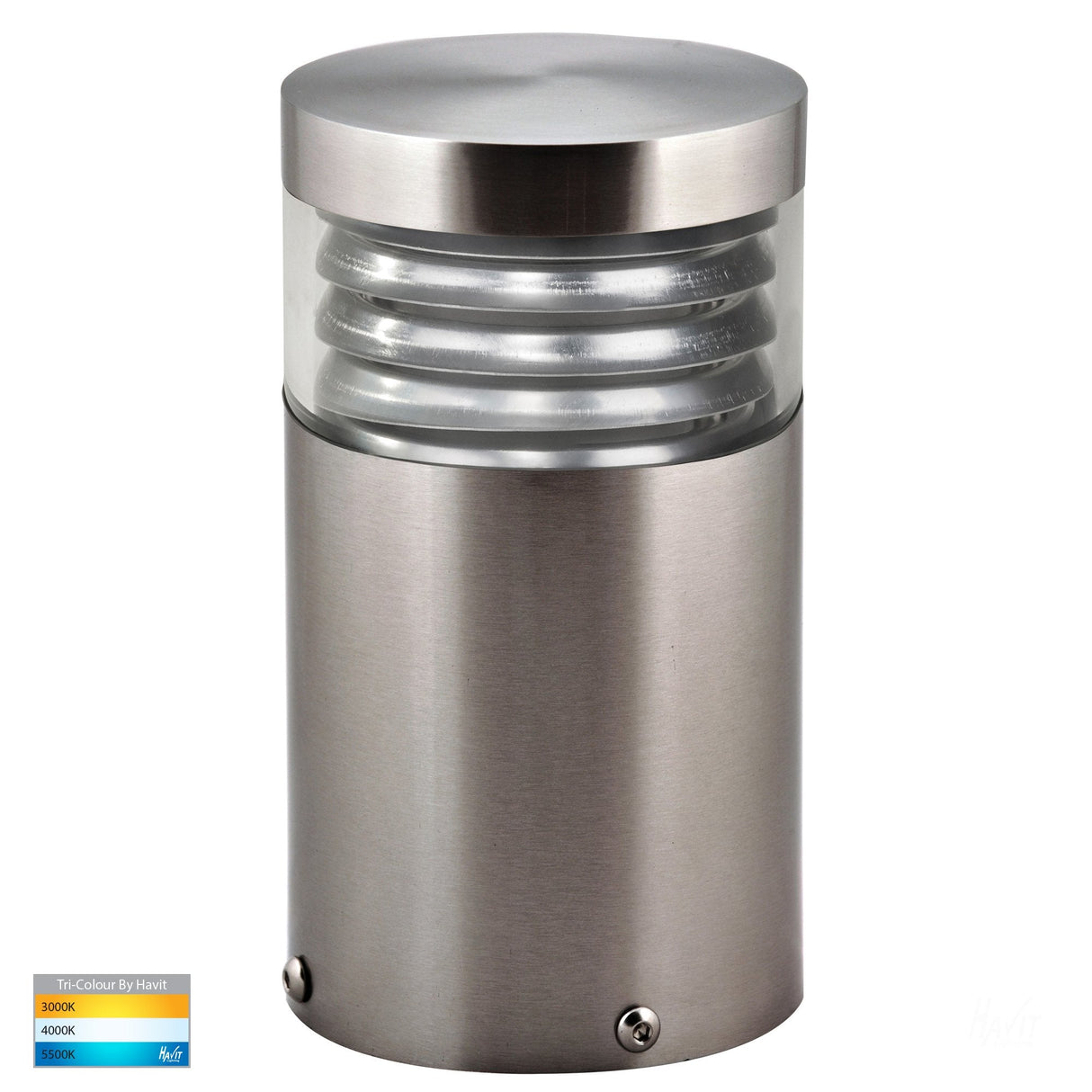 Havit HV1615T MINI Black Louvred LED Bollard Light