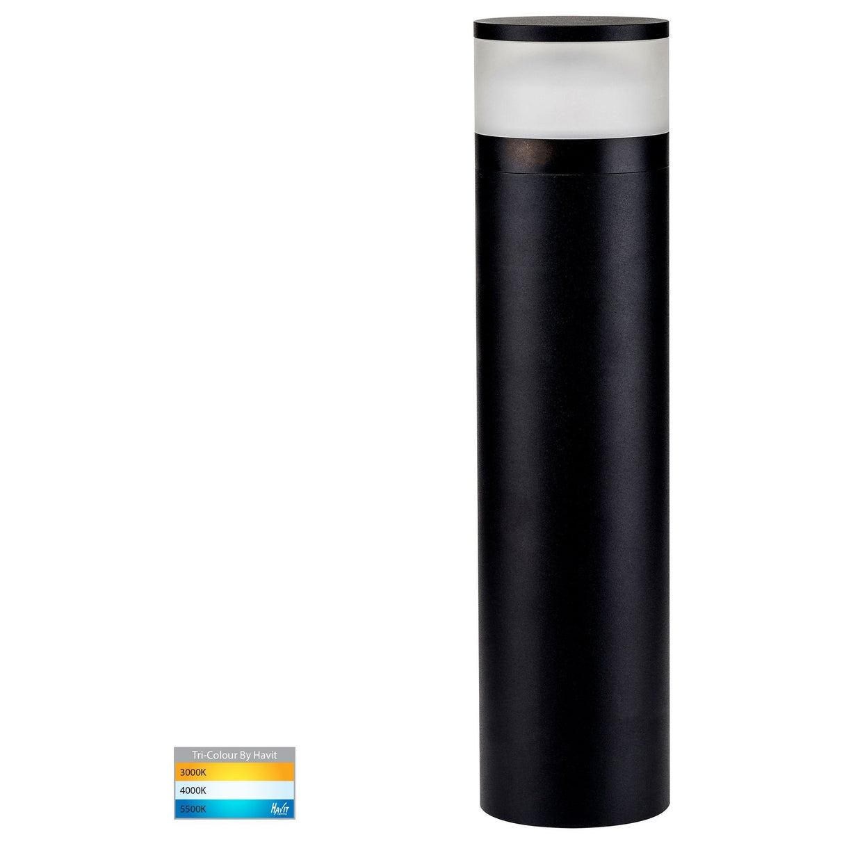 Havit HV1625T-BLK Highlite Black LED Bollard Light