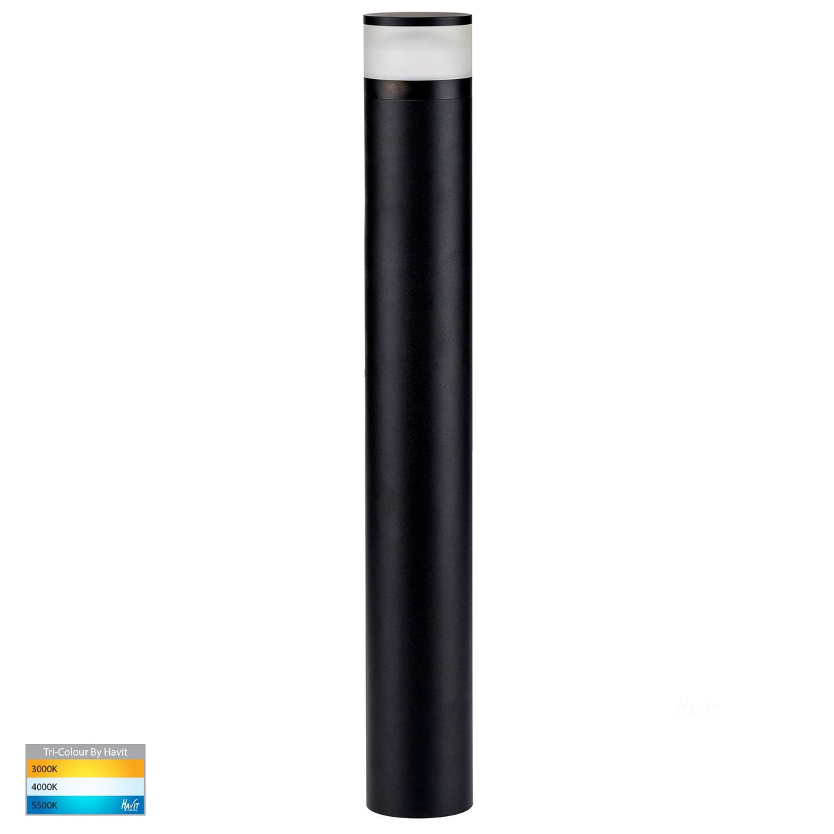 Havit HV1626T-BLK Highlite Black LED Bollard Light