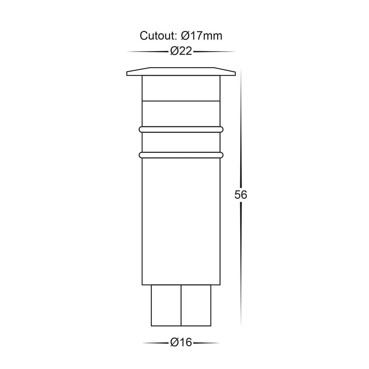 Havit HV2861 Kett 316 Stainless Steel Led Deck Lights