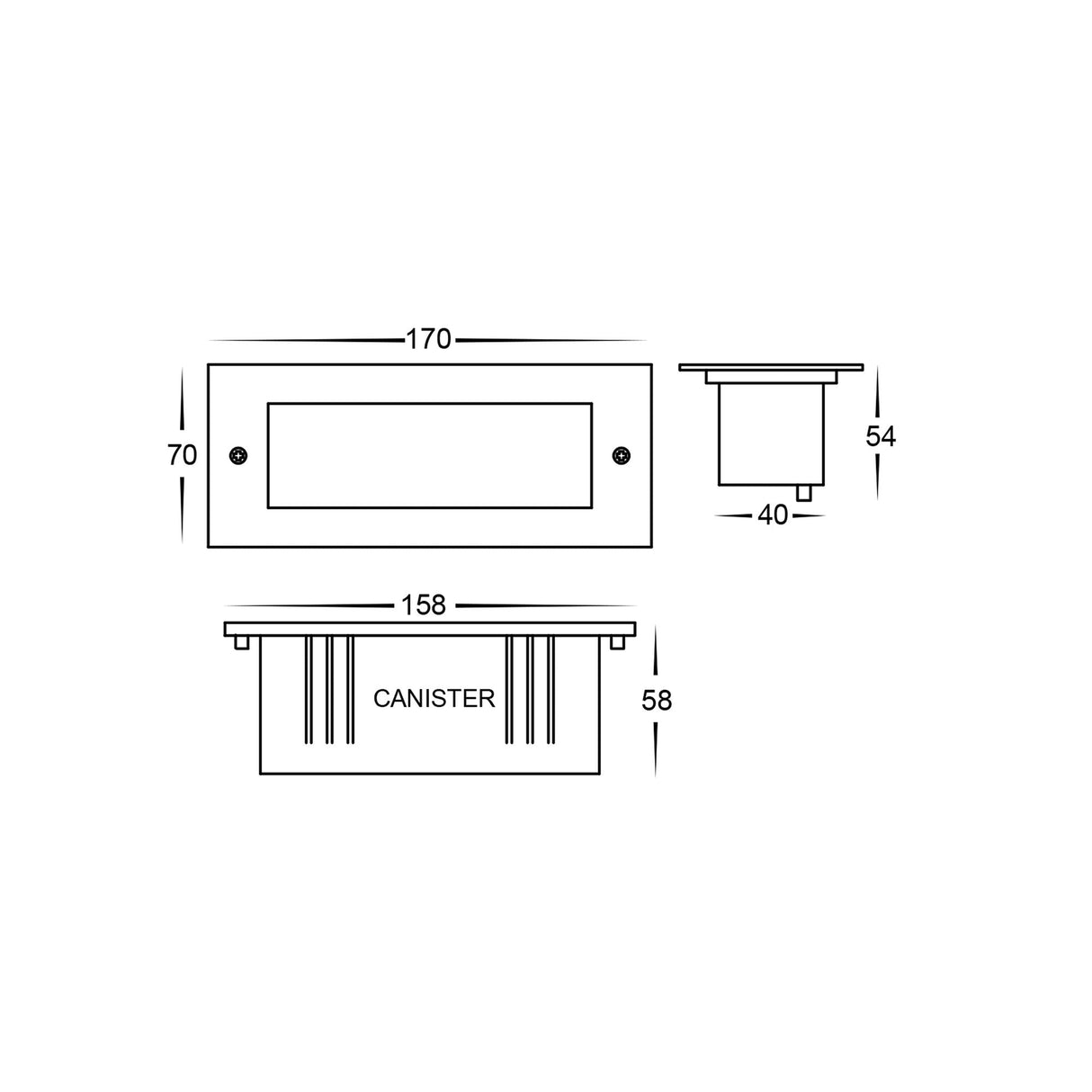 Havit HV3005T 12V BATA 6w LED Brick Light