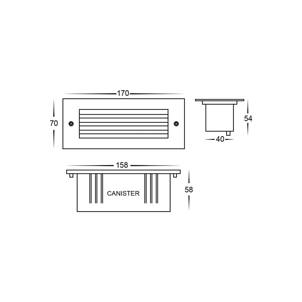 Havit HV3006T 12V BATA 6w LED Brick Light