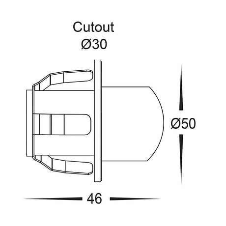 Havit Sako 316 Stainless Steel Recessed Up & Down Led Step Light
