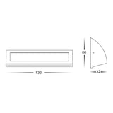 Havit HV3270T 12V TASO 3.5w LED Step Light